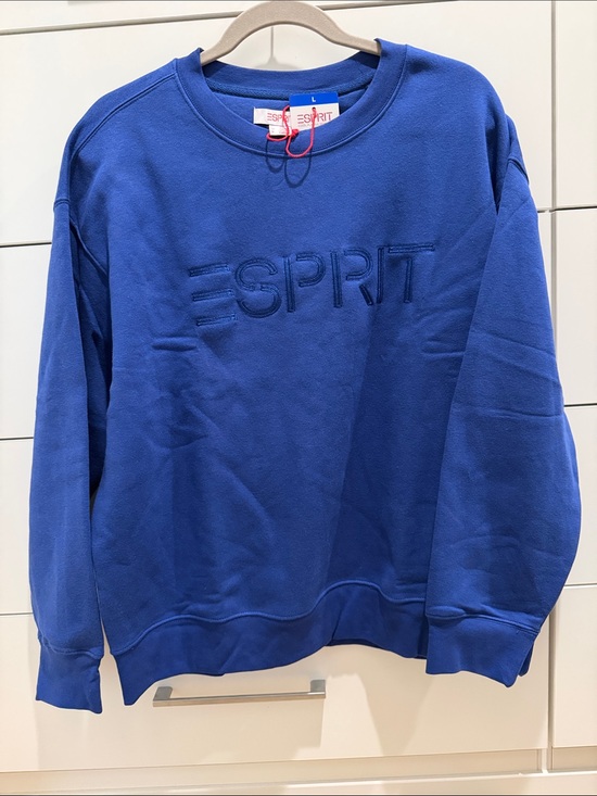 Esprit Tops - Esprit Women's Crewneck Sweatshirt in Blue